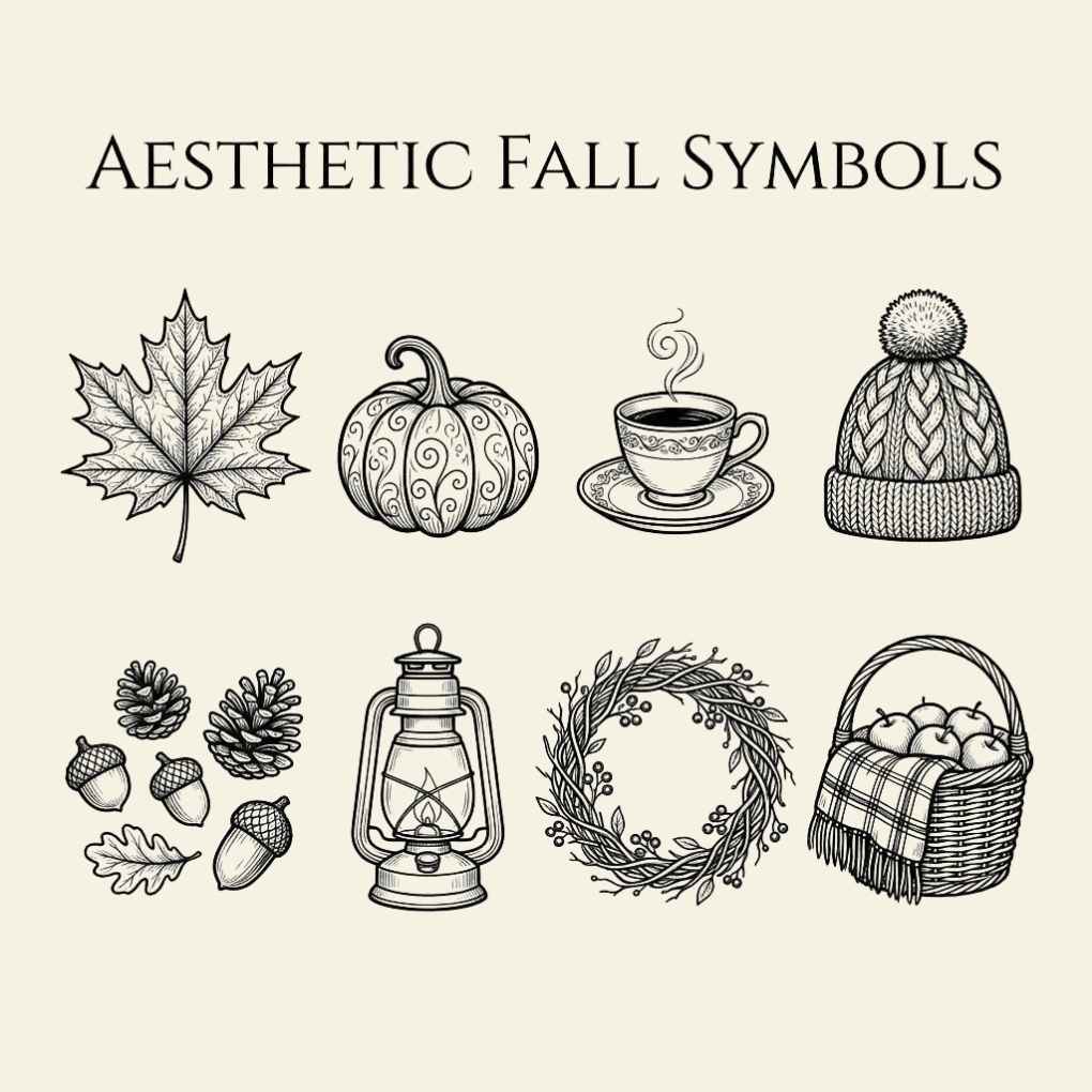 Aesthetic Fall Symbols