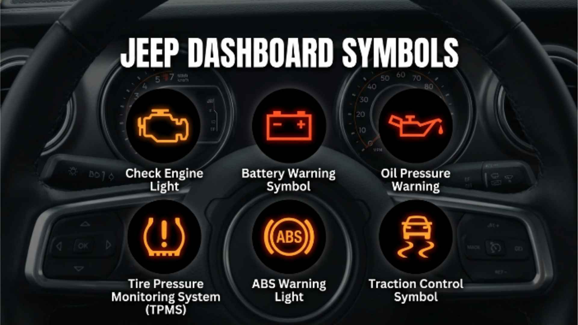 Jeep Dashboard Symbols and Meanings