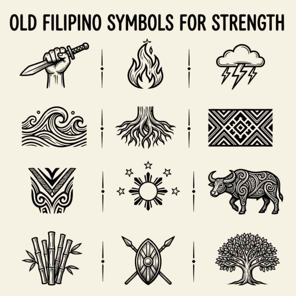 Old Filipino Symbols for Strength