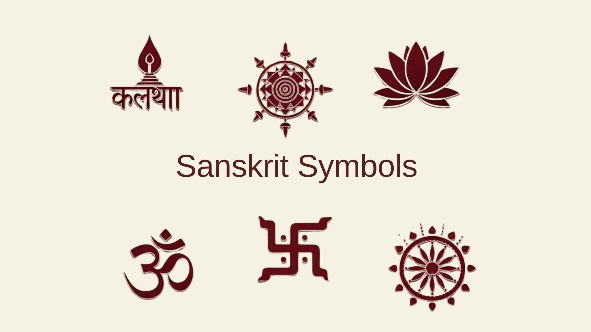Sanskrit Symbols