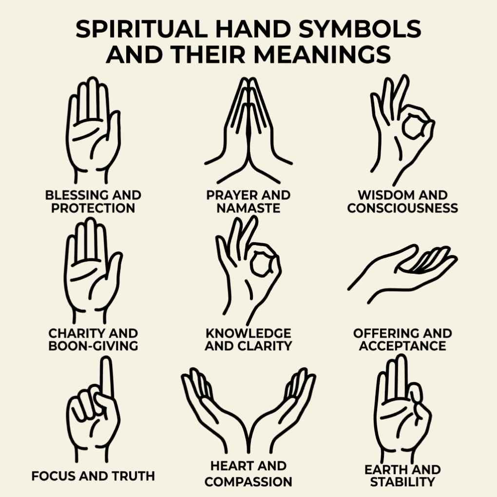 Spiritual Hand Symbols And Their Meanings