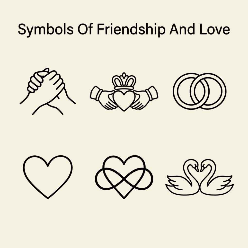 Symbols Of Friendship And Love