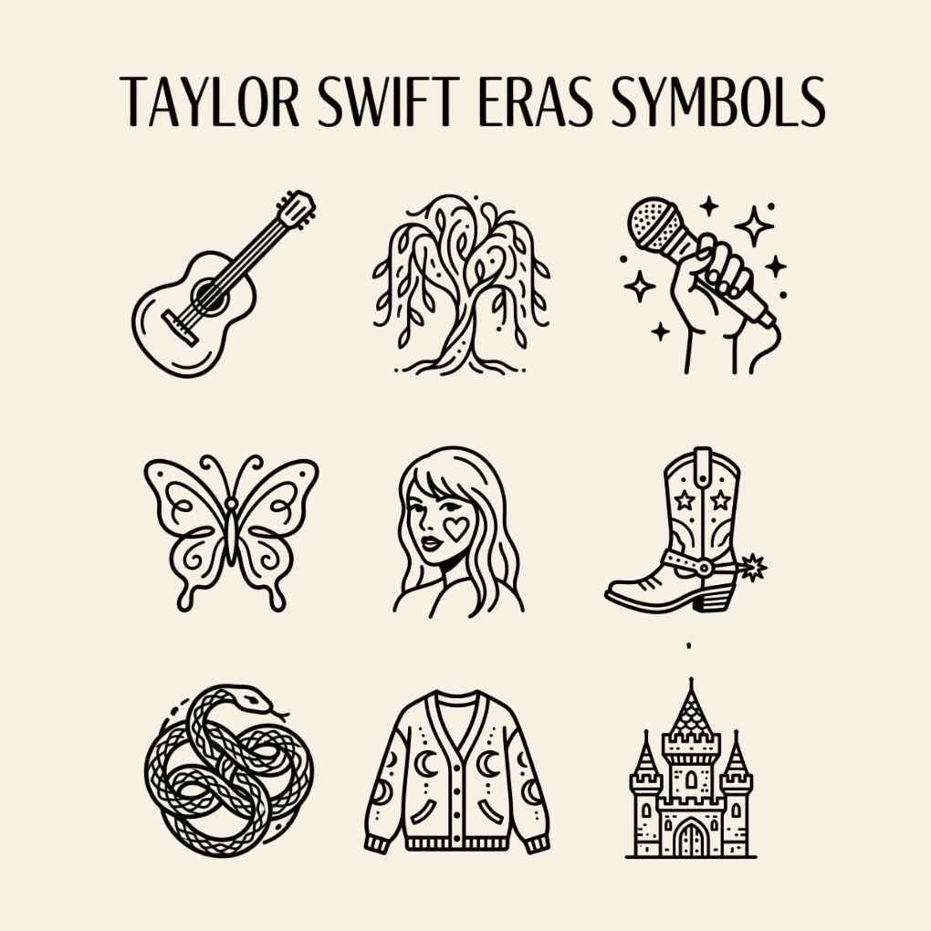 Taylor Swift Eras Symbols