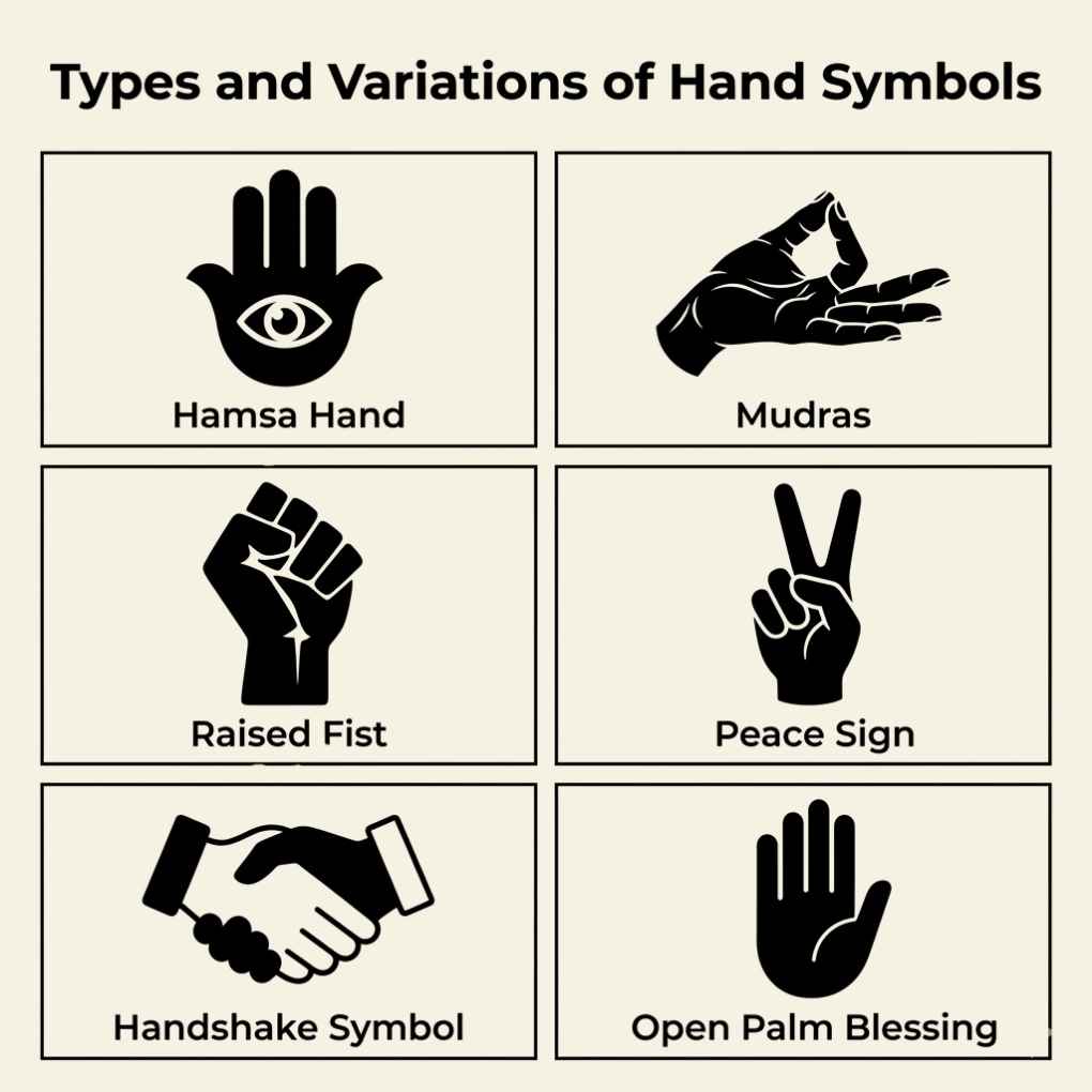 Types and Variations of Hand Symbols
