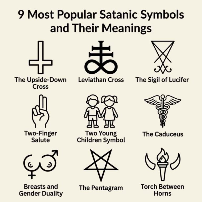 35+ Satanic Symbols and Their Meanings: Complete Guide to Demonic Signs
