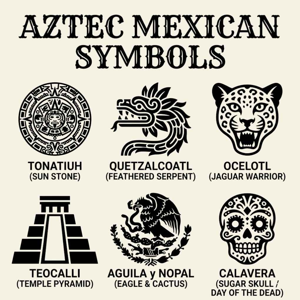 Aztec Mexican Symbols