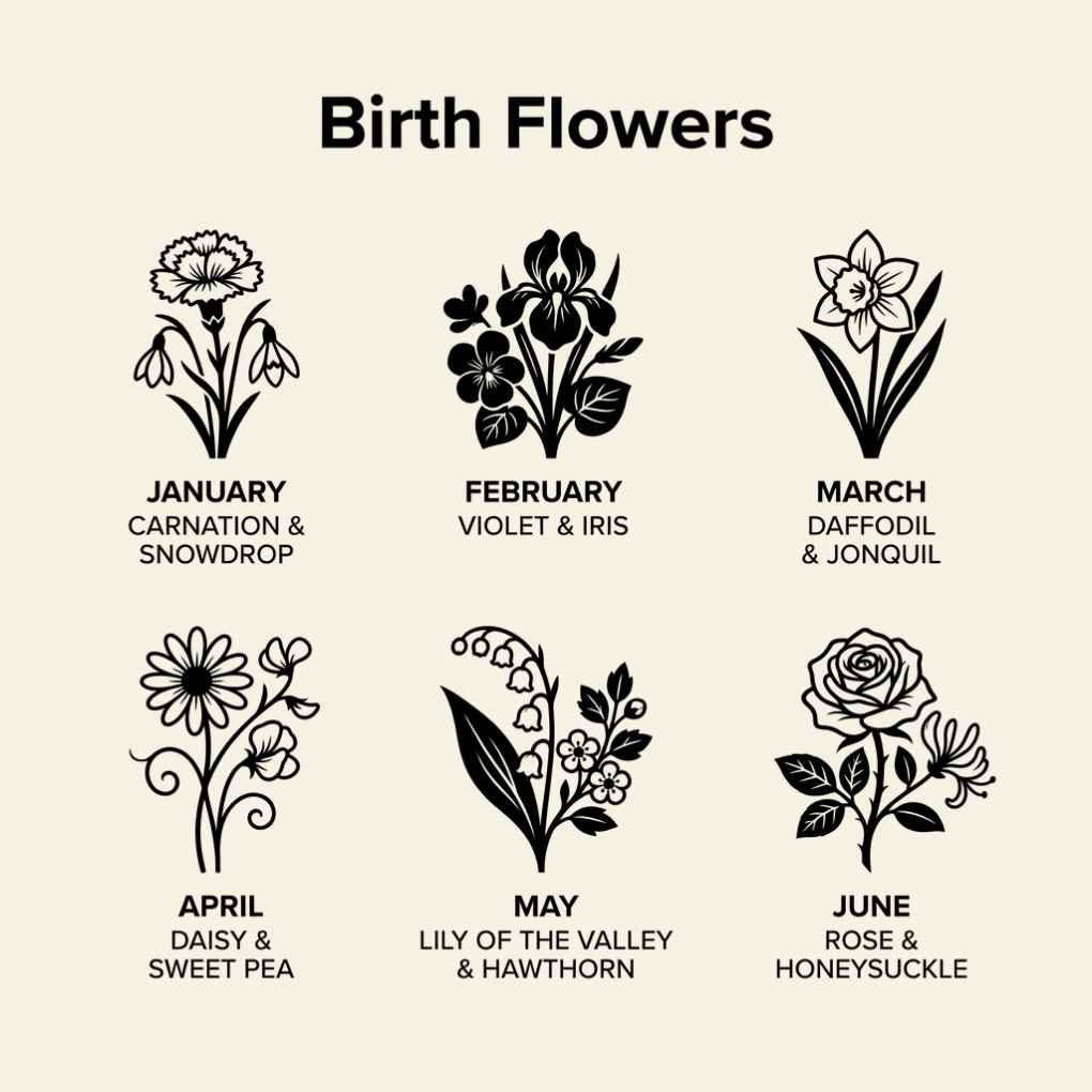 Birth Flowers: The Language of Blooms