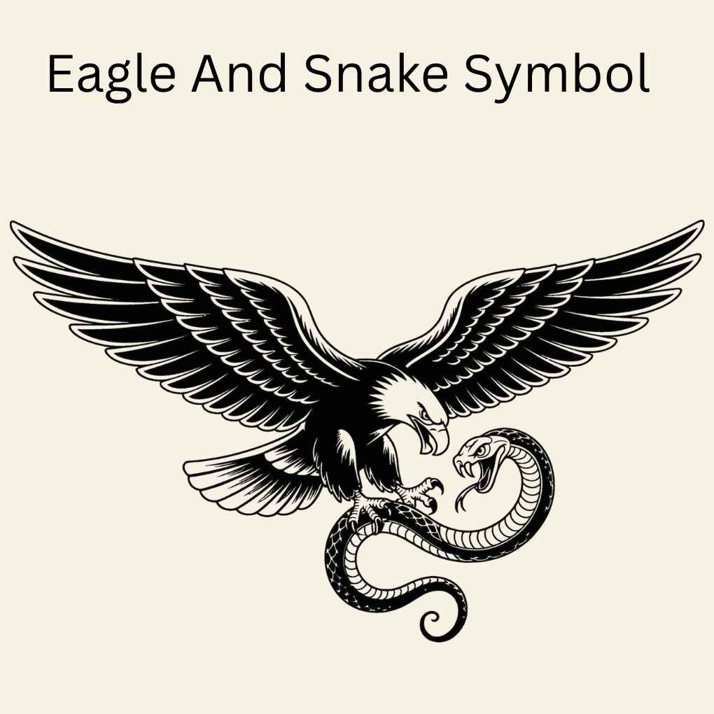 Eagle And Snake Symbol