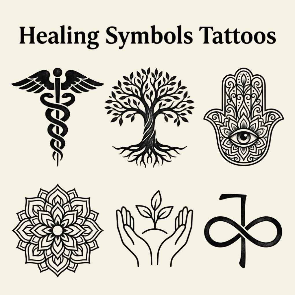 Healing Symbols Tattoos