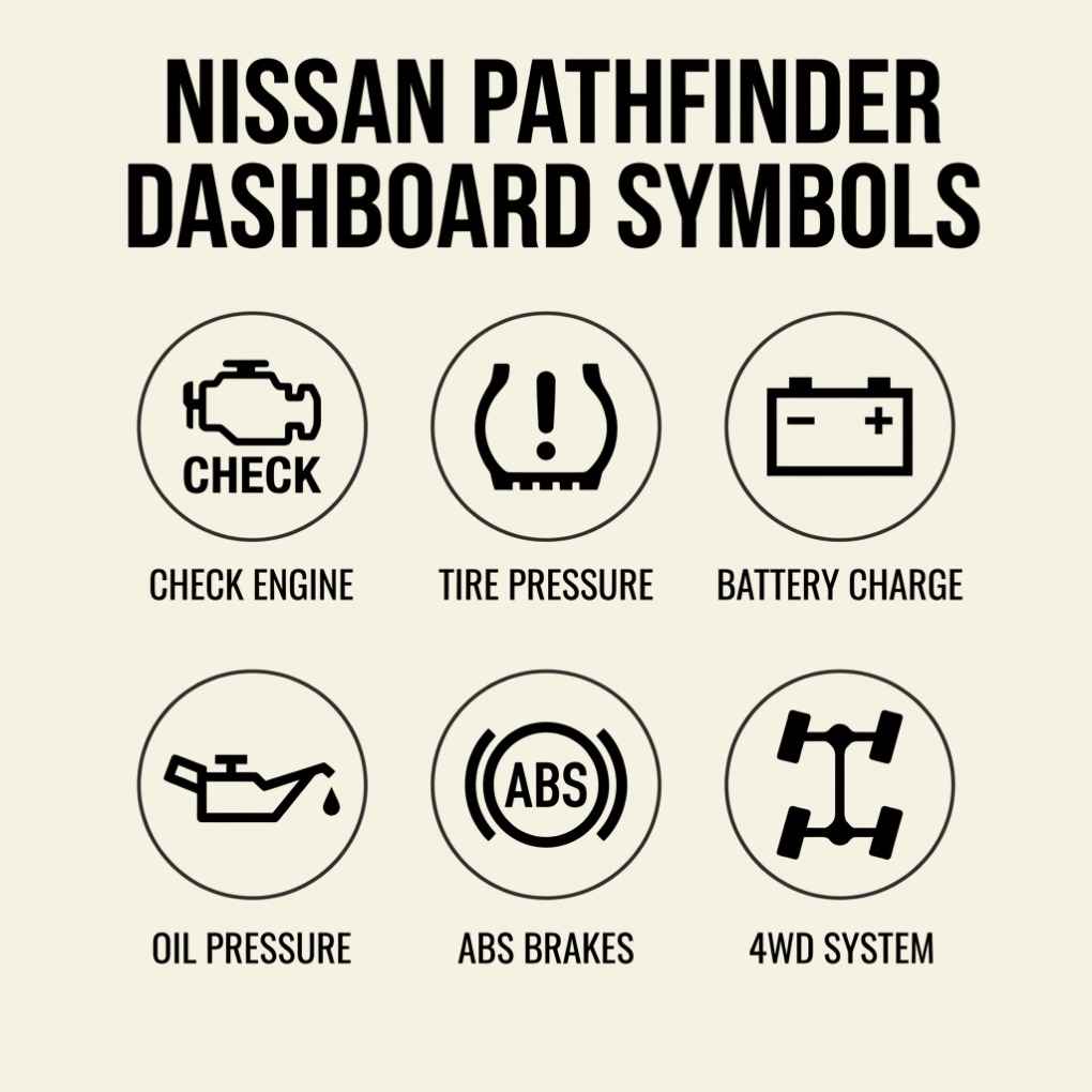 Nissan Pathfinder Dashboard Symbols