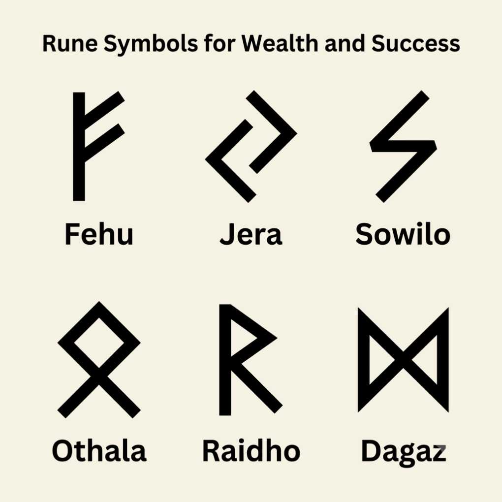 Rune Symbols for Wealth and Success