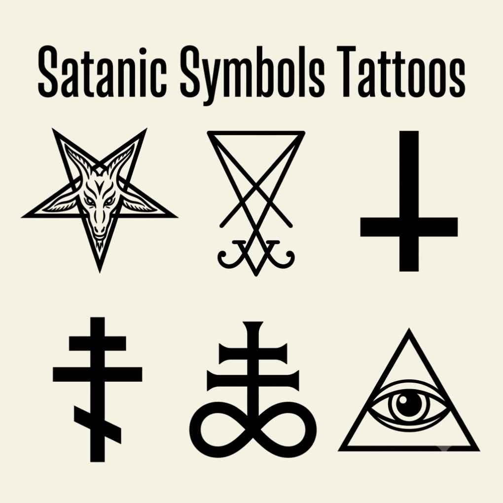 Satanic Symbols Tattoos
