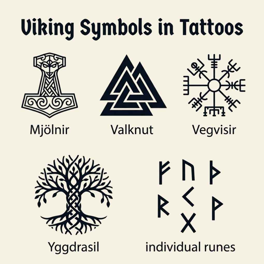 Viking Symbols in Tattoos