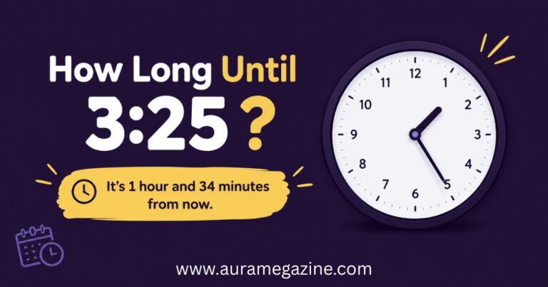 How Long Until 3:25